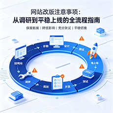 昭苏建站-网站改版注意事项：从调研到平稳上线的全流程指南