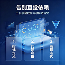 伊犁建站-告别直觉依赖：三步学会数据驱动网站运营