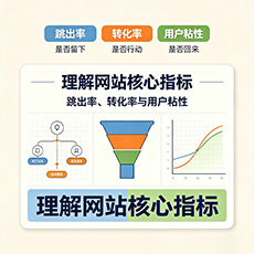 伊犁建站-理解网站核心指标：跳出率、转化率与用户粘性