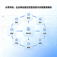 伊宁县建站-从零开始：企业网站建设完整流程与关键要素解析